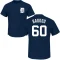 Akil Baddoo Name & Number T-Shirt - Navy