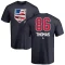 Akil Thomas Name and Number Banner Wave T-Shirt - Navy