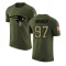 Alan Branch Legend Salute to Service T-Shirt - Olive