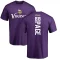 Alan Page Backer T-Shirt - Purple