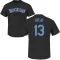 Alan Trejo Name & Number T-Shirt - Black