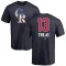 Alan Trejo Name and Number Banner Wave T-Shirt - Navy