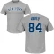 Albert Abreu Name & Number T-Shirt - Gray