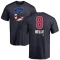 Albert Belle Name and Number Banner Wave T-Shirt - Navy