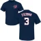 Alcides Escobar Name & Number T-Shirt - Navy