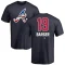 Alec Barger Name and Number Banner Wave T-Shirt - Navy