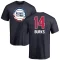 Alec Burks Name and Number Banner Wave T-Shirt - Navy