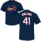 Alec Burleson Name & Number T-Shirt - Navy