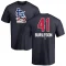 Alec Burleson Name and Number Banner Wave T-Shirt - Navy