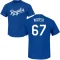 Alec Marsh Name & Number T-Shirt - Royal