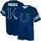 Alec Pierce Name & Number Game Day V-Neck T-Shirt - Blue