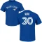 Alejandro Kirk Name & Number T-Shirt - Royal