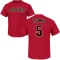 Alek Thomas Name & Number T-Shirt - Crimson