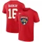 Aleksander Barkov 2023 Stanley Cup Final Name & Number T-Shirt - Red