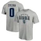 Ales Stezka Name & Number Lockup T-Shirt - Gray