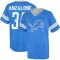 Alex Anzalone Los Name & Number Game Day V-Neck T-Shirt - Blue