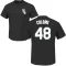 Alex Colome Name & Number T-Shirt - Black