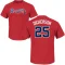 Alex Dickerson Name & Number T-Shirt - Red