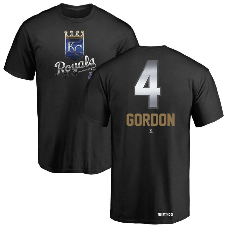 Alex Gordon Midnight Mascot T-Shirt - Black - Tshirtsedge