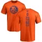 Alex Jefferies One Color Backer T-Shirt - Orange