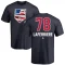 Alex Laferriere Name and Number Banner Wave T-Shirt - Navy