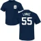 Alex Lange Name & Number T-Shirt - Navy