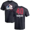 Alex Tanguay Name and Number Banner Wave T-Shirt - Navy