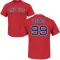 Alex Verdugo Name & Number T-Shirt - Scarlet