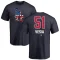 Alex Vesia Name and Number Banner Wave T-Shirt - Navy