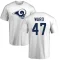 Alex Ward Name & Number T-Shirt - White