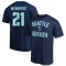 Alex Wennberg Name & Number Victory Arch T-Shirt - Navy