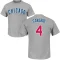 Alexander Canario Name & Number T-Shirt - Gray