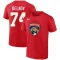 Alexander Delnov 2023 Stanley Cup Final Name & Number T-Shirt - Red