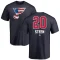 Alexander Steen Name and Number Banner Wave T-Shirt - Navy