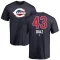 Alexis Diaz Name and Number Banner Wave T-Shirt - Navy