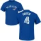 Alfredo Griffin Name & Number T-Shirt - Royal