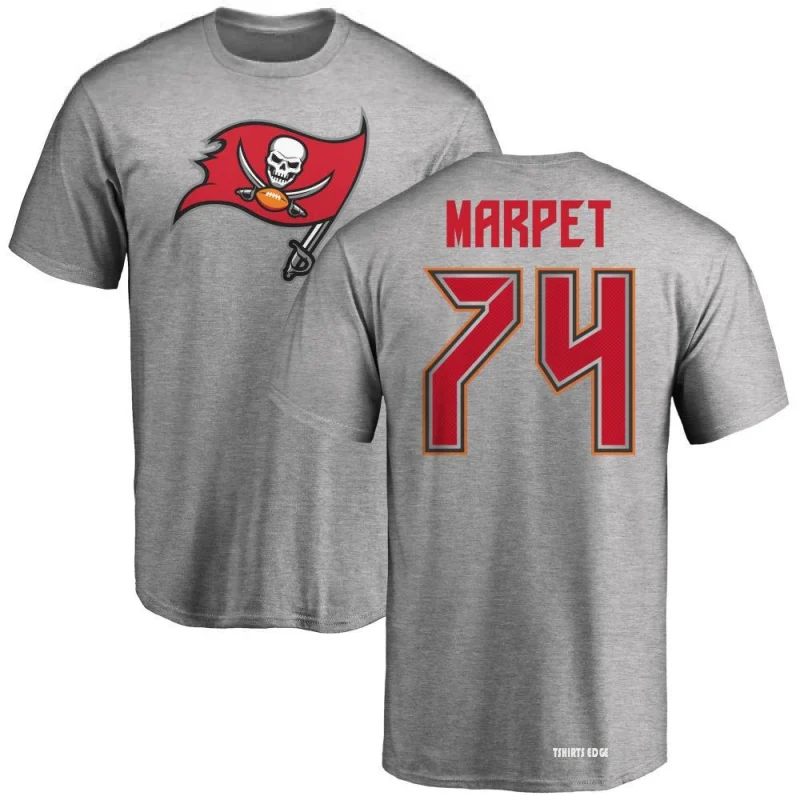 Ali Marpet Name & Number T-Shirt - Ash - Tshirtsedge