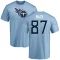 Alize Mack Name & Number T-Shirt - Light Blue