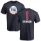 Allen Iverson Name and Number Banner Wave T-Shirt - Navy