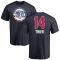 Allonzo Trier Name and Number Banner Wave T-Shirt - Navy