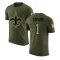 Alontae Taylor Legend Salute to Service T-Shirt - Olive