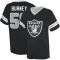 Amari Burney Name & Number Game Day V-Neck T-Shirt - Black