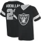 Ameer Abdullah Name & Number Game Day V-Neck T-Shirt - Black