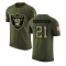 Amik Robertson Legend Salute to Service T-Shirt - Olive