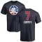 Amir Coffey Name and Number Banner Wave T-Shirt - Navy