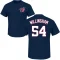 Amos Willingham Name & Number T-Shirt - Navy