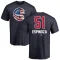 Anderson Espinoza Name and Number Banner Wave T-Shirt - Navy