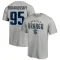 Andre Burakovsky Name & Number Lockup T-Shirt - Gray