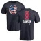 Andre Dawson Name and Number Banner Wave T-Shirt - Navy