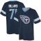 Andre Dillard Name & Number Game Day V-Neck T-Shirt - Navy